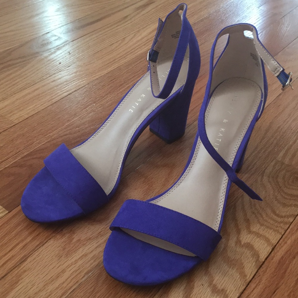 Kelly and Katie dsw block heels